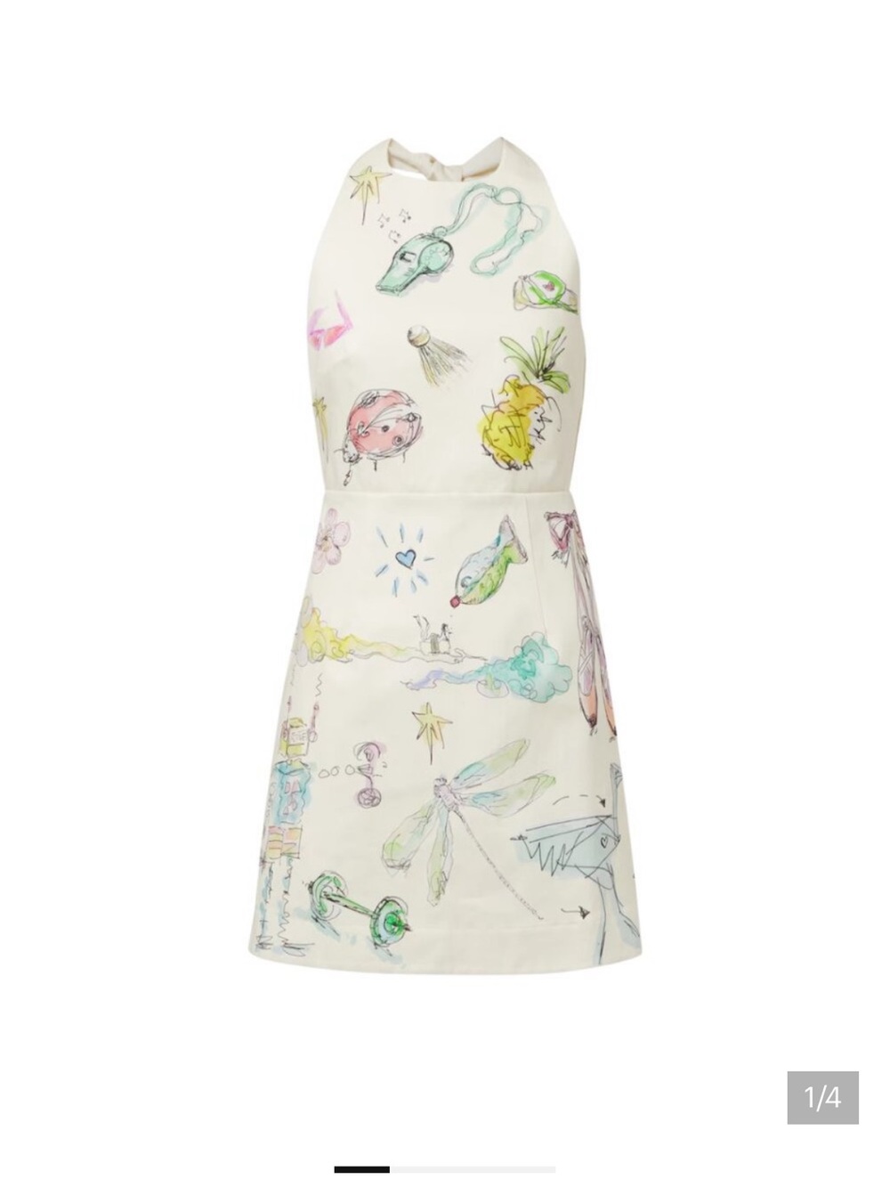 Alemais Court Mini Dress Halter